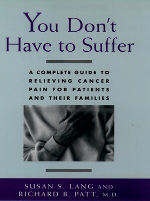 cover image of You Don't Have to Suffer
